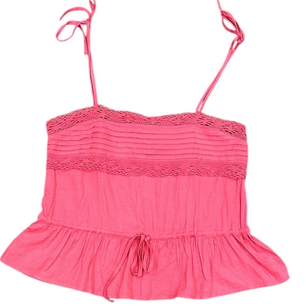 NWT BILA 77 Emily Top In Hibiscus